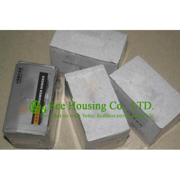 Satin finished 135 Degree Shower Door Hinge,Bathroom Glass Door hinge,135Degree Glass clip