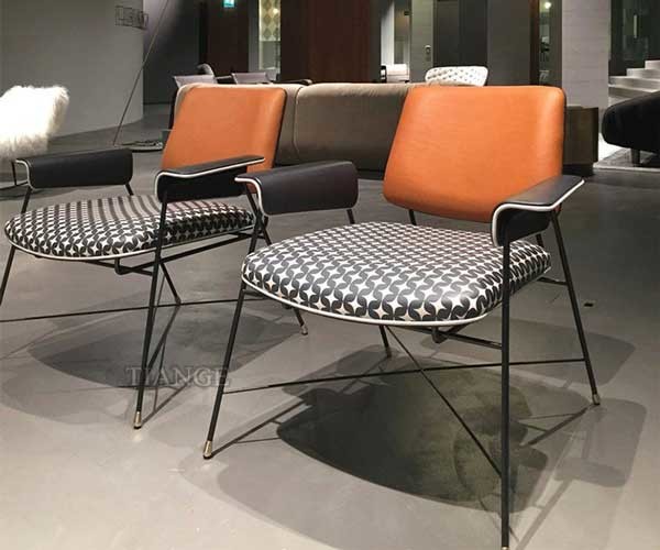 Luxury Living Room Furniture Industrial Style Elegant Armchair