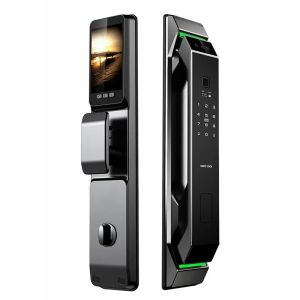China WIFI APP Face Smart Door Lock Aluminum Fingerprint Tuya Door Lock on sale