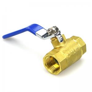 China Forged Brass Gas Ball Valve 1/2 Inch Female Water Oil Gas Valve on sale