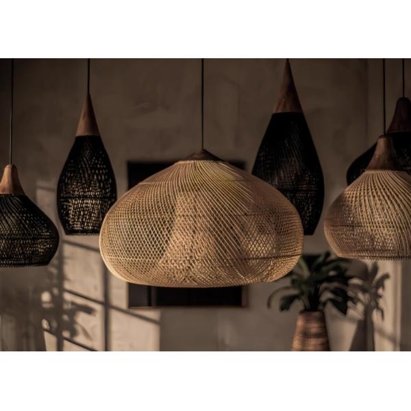 Bamboo Chandelier For Restaurant Rattan Chandelier Retro Art Homestay Tea Room Living Room Bar Rattan Lamp