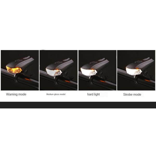 Smart Sensor USB Charging LED Bicycle Light Waterproof Bike Lights For Night Riding 76g