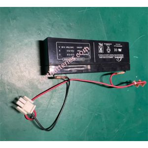 Mortara ELI250 LICHPOWER DJW12-2.3 12V 2.5AH ECG Battery Used Maintenance-free