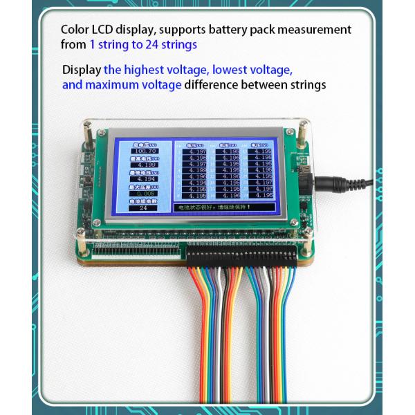 Enerkey Lithium LFP Battery Repair Machine 24s Battery Voltage Measurement Device