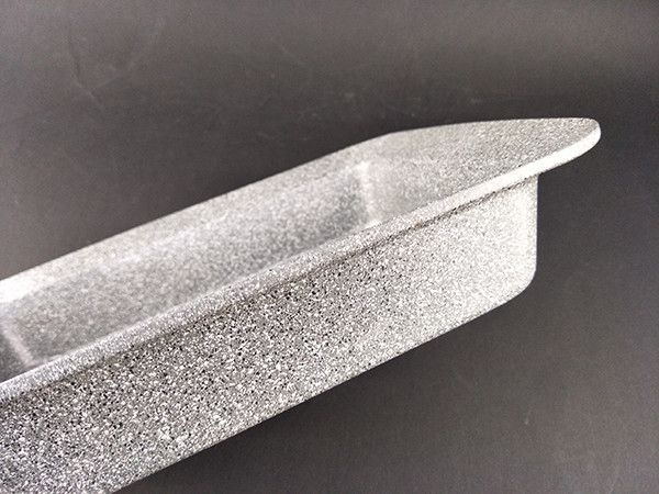 Non-stick grey Marble Coating Square Cake Pan for bakeware