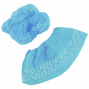 China Disposable Non Woven Medical Products 20-35gsm PP CPE Waterproof Shoe Cover wholesale