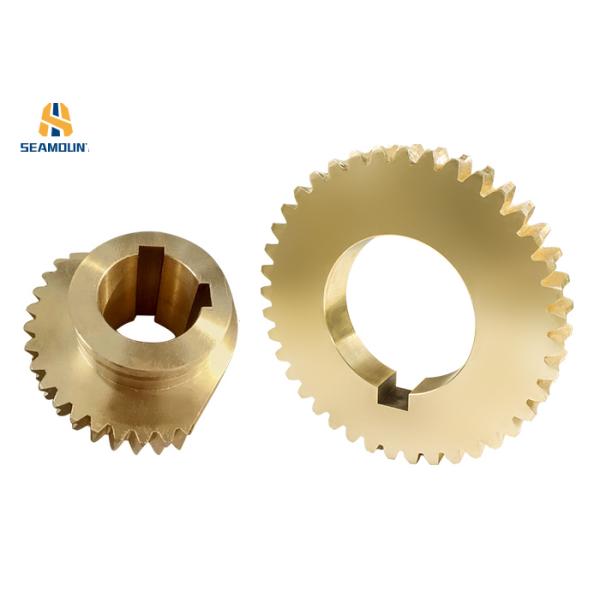 Miniature Bronze Worm Gear Good Lubricity High Precision Mini Worm Gear