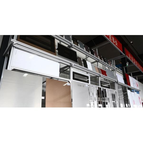 UMI Tempered Glass Refrigerator With Panel Doors