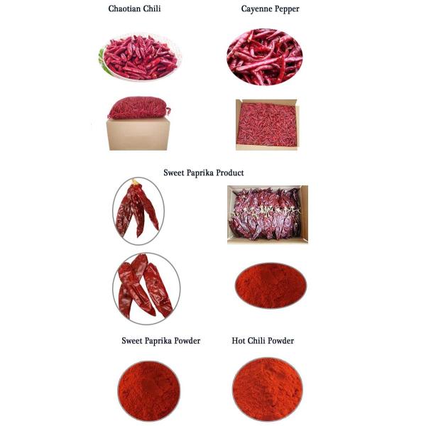 Powder Shape Food Seasoning Products Red Dried Hot Millet Pepper Increases Body Resistance