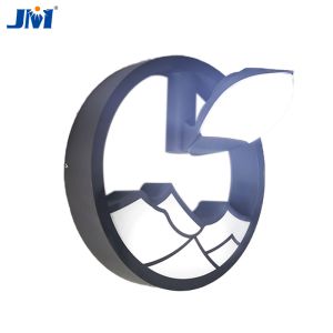 10W Lotus Shaped Galvanized Sheet Wall Lamp