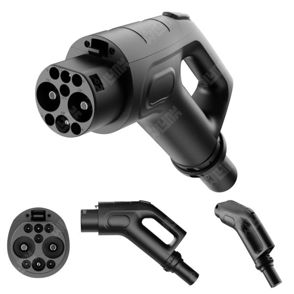 New Energy Vehicle 80A 125A 150A 250A GBT Car Fast Charger Adaptor Converter 250A GBT Charger Gun Cable