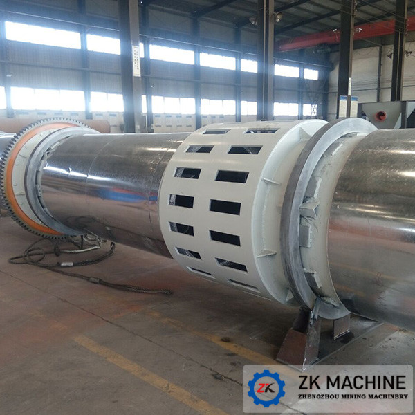 Industrial Small Rotary Dryer Energy Saving High Running Rate Long Service Life