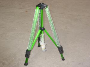 Waterproof Durable Metal Tripod Sprinkler Stand with Protection on Legs