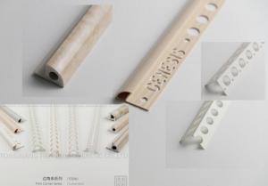 China Anti Uv Pvc Corner Bead Plastic Extrusion Profiles 10 Ft / 8 Ft Length wholesale