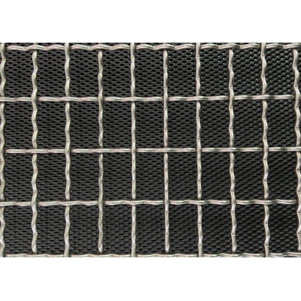 Square Holes Spring Steel Wire Vibrating Screen Mesh