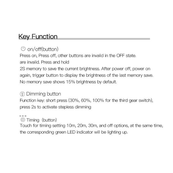 High Luminosity SAD Therapy Lamp for Seasonal Affect Disorder with 3 Different Intensity Levels and UV Free GK-GQ-L1