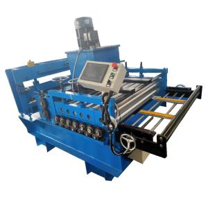 China Slitter Automatic Cut To Length Line Gang Slitter With Manual Cut Off And Un Coiler on sale