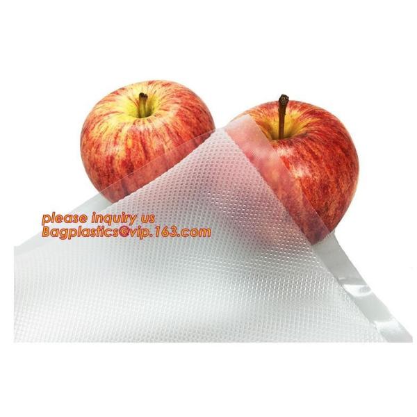color printed vacuum bags Co-extruded vacuum rolls Laminated vacuum rolls Food Vacuum Storage Pouch Vacuum Packing Bags