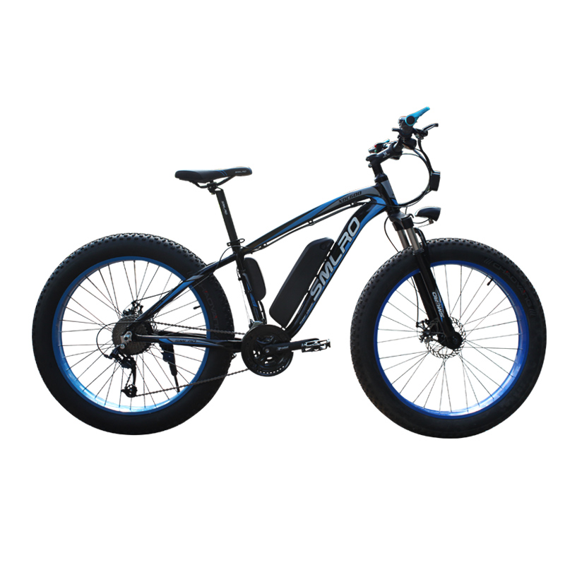 Smart 26 Inch Bike Full Suspension Electric Mountain Bike LCD Display