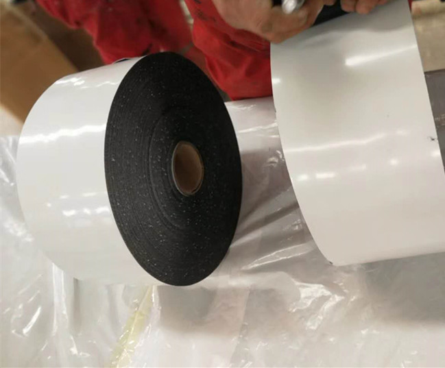Custom Pipe Wrapping Tape Insulation White Pipeline Protection PE inner