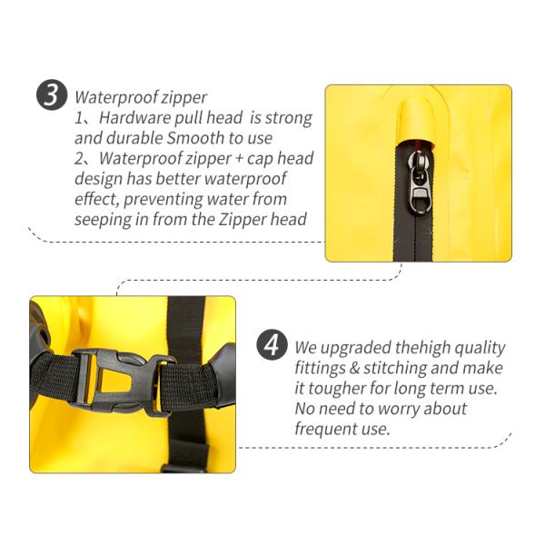 500D PVC Bicycle Hydration Backpack Outdoor Sport Hiking Dry Bag