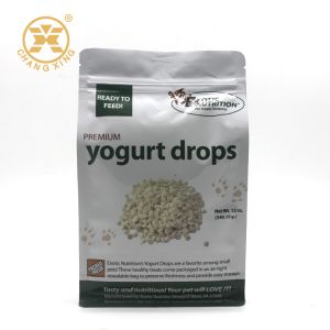 China Waterproof Aluminum Cat Dog Pet Food Package Bag With Zipper wholesale