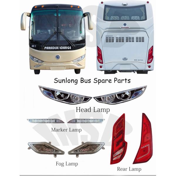 Sunlong Bus Front Fog Lamp Bus Fog Light Chinese Brand Bus Parts
