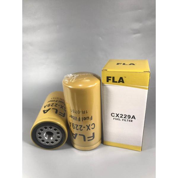 Unique Diesel Engine Filter Non Metallic Center Tube Minimize Potential Leaks fuel filter 1R-0751