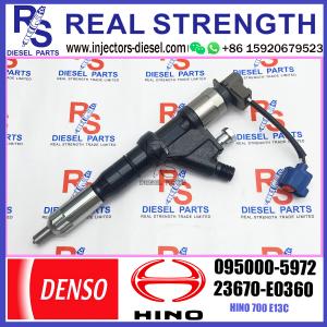 China common rail injector 095000-5990 9709500-599 23910-1410 23670-E0311 for Hino 500 Series Injector wholesale