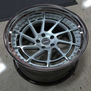 China Aluminum Alloy 5×108 2 Piece Forged Wheels wholesale