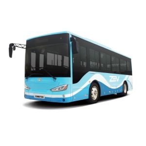 China 10.5m 30 Seater Pure Electric Bus Electric Tour Bus low entry comfortable bus. on sale