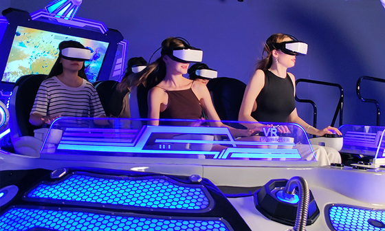 5 Seat Virtual Reality Machine VR UFO Fantasy Starship Virtual Reality Simulator Games