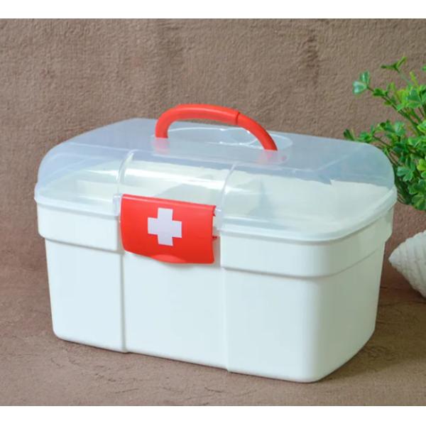 Home Multifunctional Travel First Aid Kit Double Layer First Aid Box With Medicine