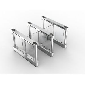 Automatic Pedestrian Swing Barrier Turnstile Security OEM Access Control Swing