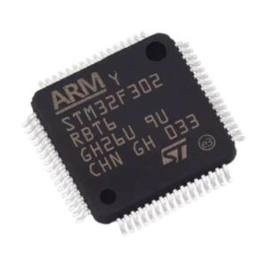 China 100% Original ARM MCU STM32 STM32F302 STM32F302RBT6 LQFP-64 Microcontroller with low price IC chips wholesale