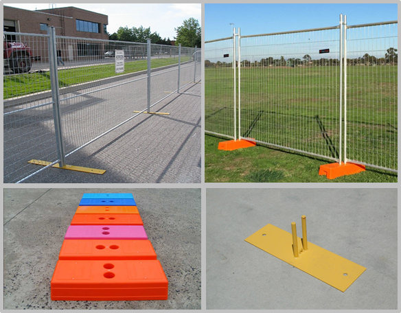 Easy Moving Temporary Residential Fencing , Lightweight Temporary Fencing