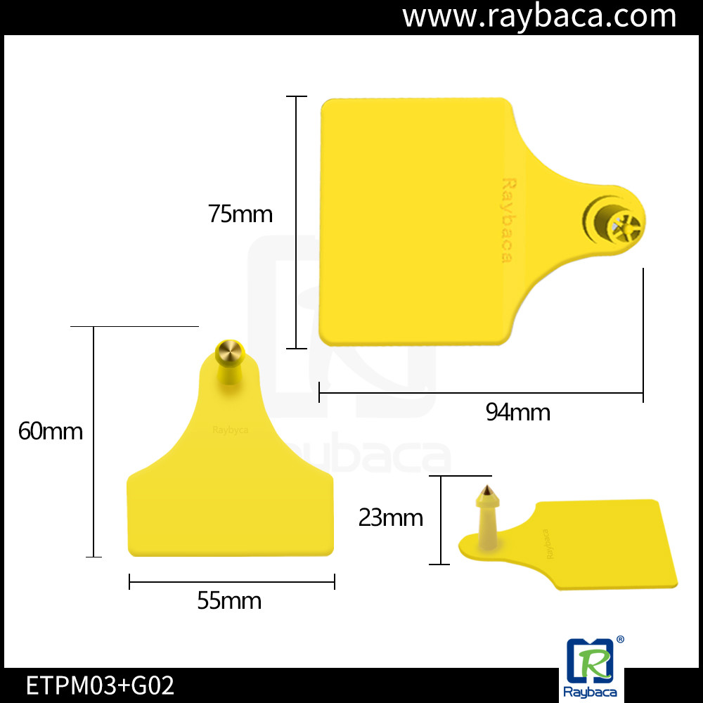 China Laser Printed Number Cattle Ear Tags Tpu Material For Livestock Management wholesale