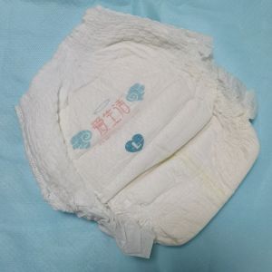 China Breathable Magic Cotton Disposable Baby Diaper Pants Elastic waist wholesale