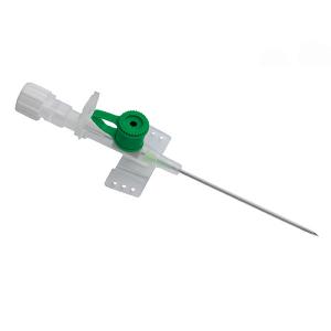 China Medical Butterfly Type 18G 20G 22G 24G Intravenous Catheter Iv Cannula With Injection Port on sale