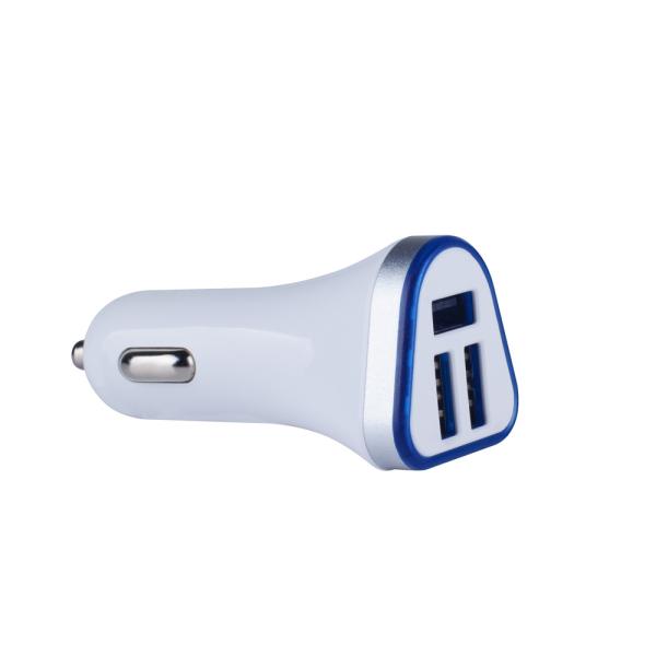 3USB4.8A car charging multiple vehicle mobile phone charger loudspeaker charging head