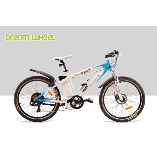 36V 350W Electric Mountain Bicycle , Aluminum Electric Mountain Bike 32km/H