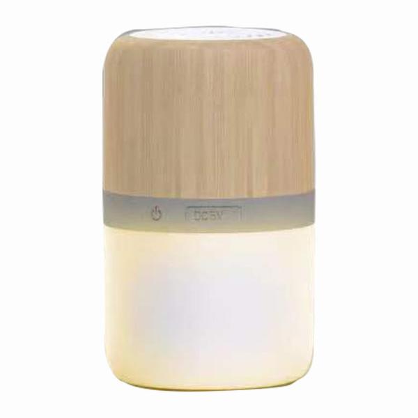 Quality LED Bamboo Bluetooth Speaker Portable Luminous Simple 300mAh for sale