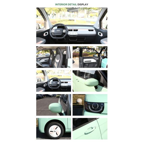 Electric Mini Car Made in with Maximum Speed of 100 Km/h and Maximum Torque of 85 N.m