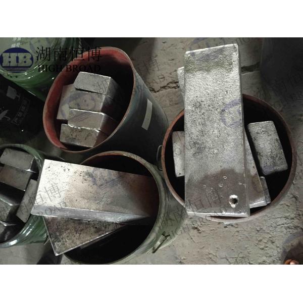 WE43 Magnesium alloy ingot / Magnesium Billet for alloying , die casting , invenstment casting
