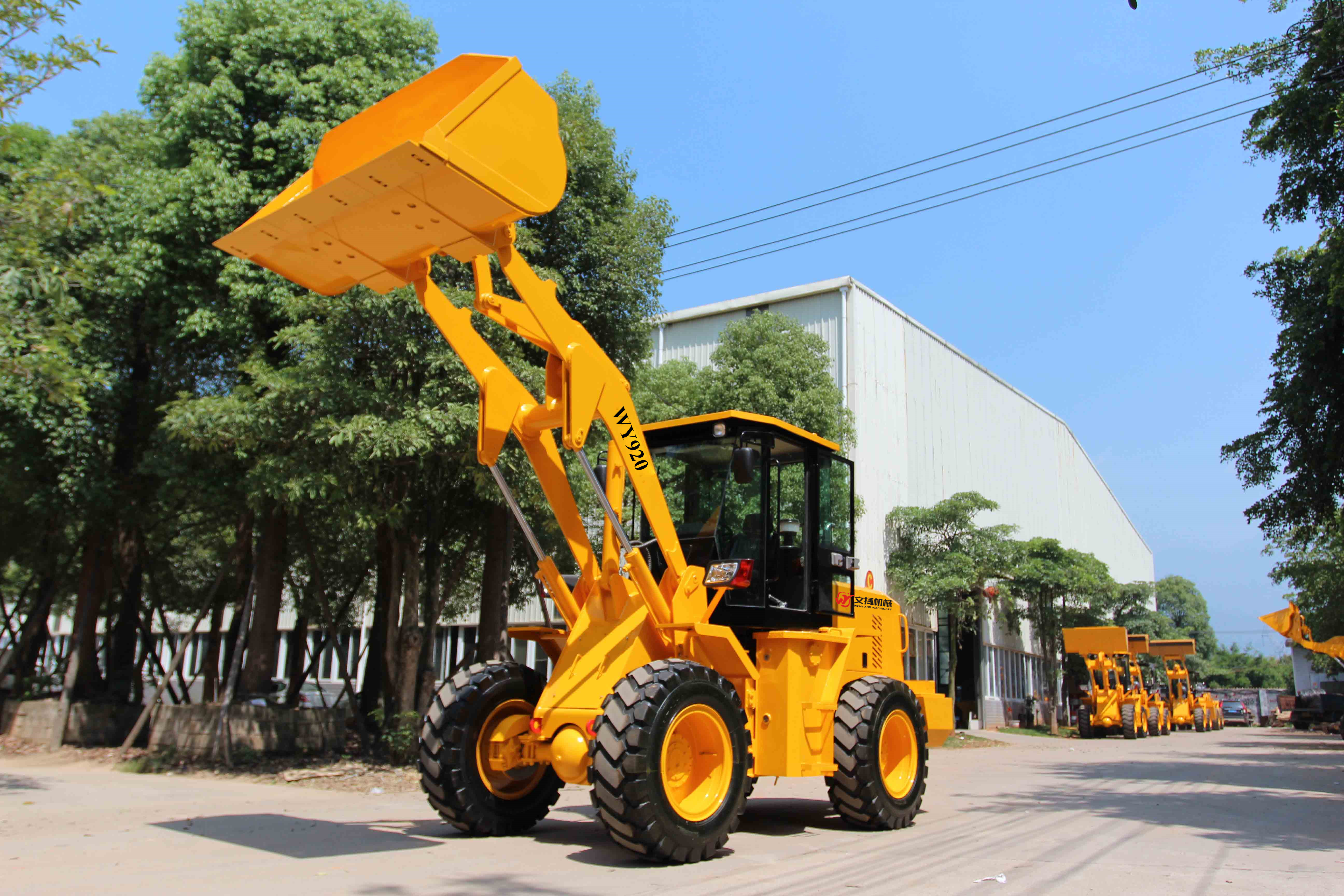 Mini Wheel Loader Similar With XGMA 2 Tons 1.5m3 Bucket Large Wheelbase