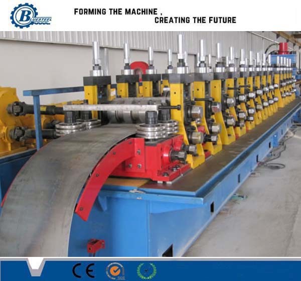 Omron Encoder 20-25m/min Guard Rail Forming Machine