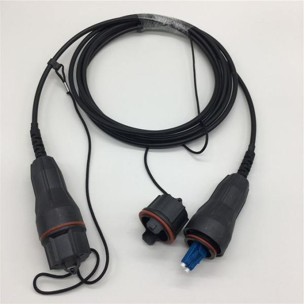 FTTA Waterproof Fullaxs Duplex LC CPRI Armored Fiber Cable