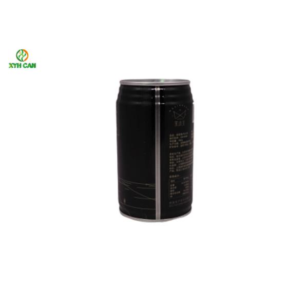 Beverage Tin Can Energy Health Beverage Round Tin Can with Lid Partial Openning Oem Service