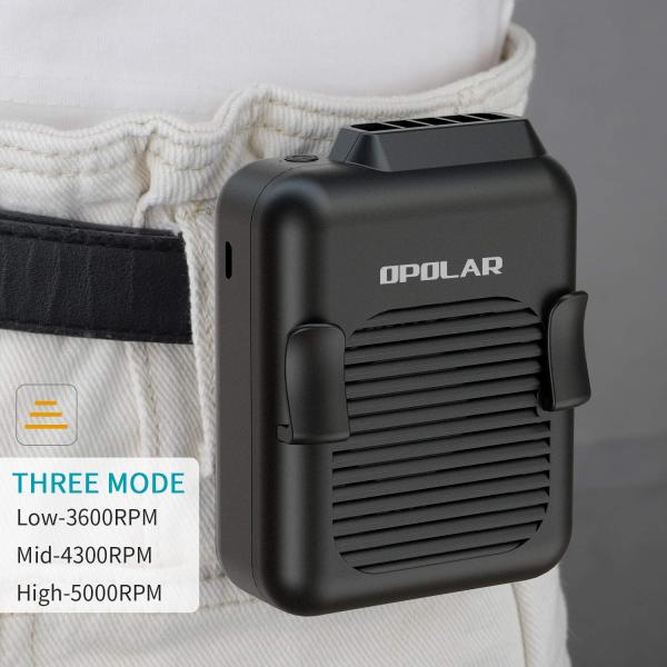 Wearable Portable Air Conditioning Fan With Usb Charger