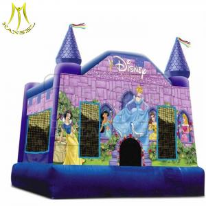 China Hansel   inflatable games for children 3 parts adult bounce house jungle bouncing castle wholesale